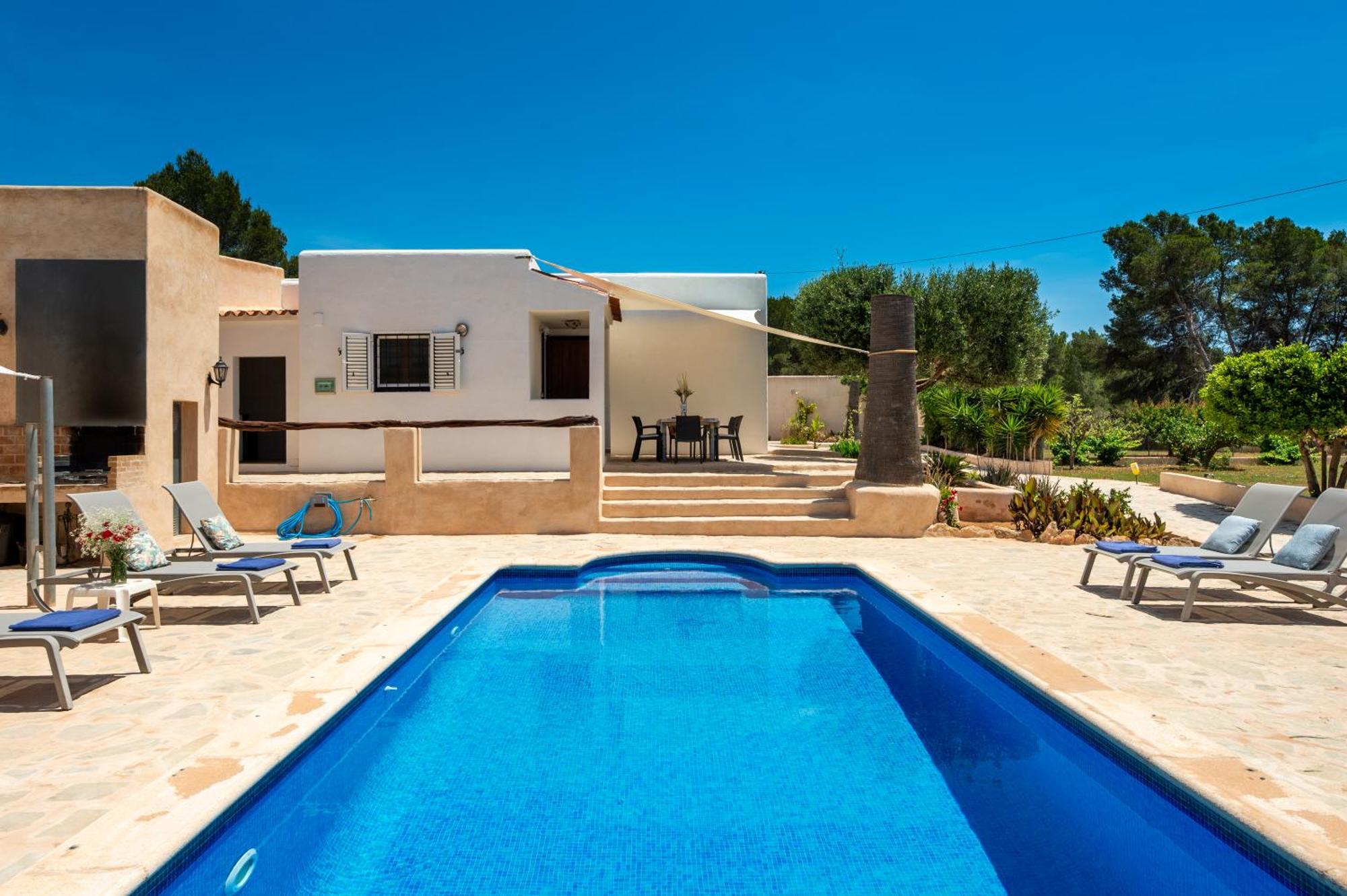 Villa Can Carreras Sant Llorenc de Balafia Exterior foto