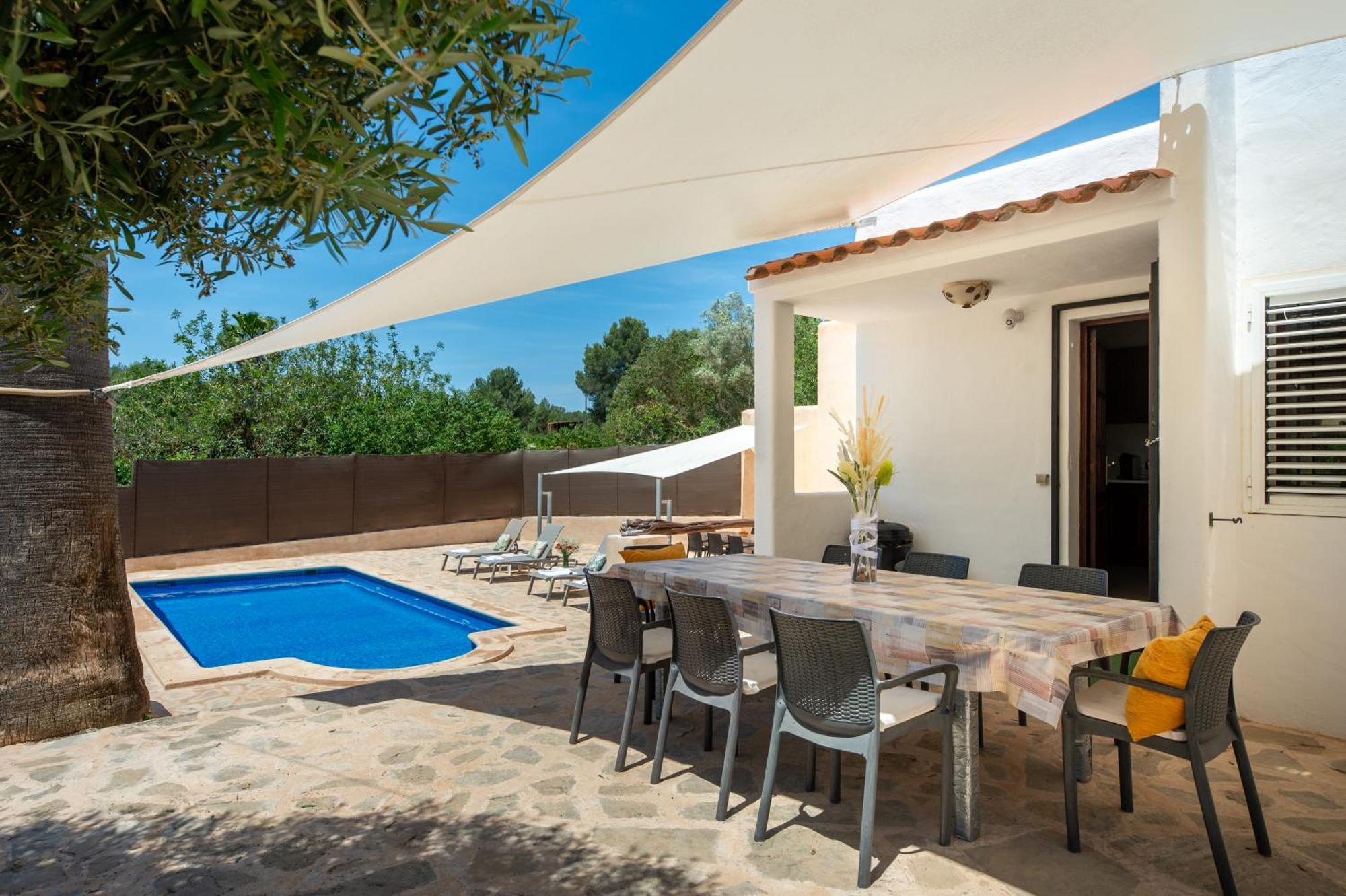 Villa Can Carreras Sant Llorenc de Balafia Exterior foto