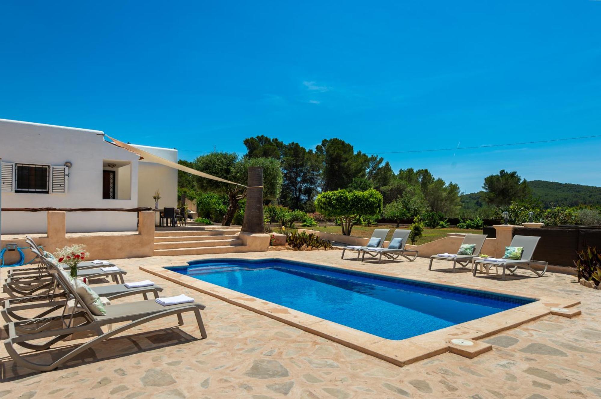 Villa Can Carreras Sant Llorenc de Balafia Exterior foto